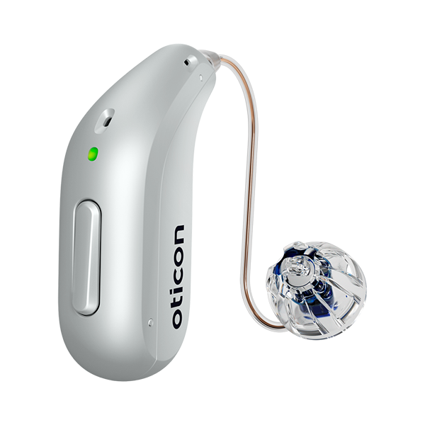 Oticon Intent Cinza Prateado